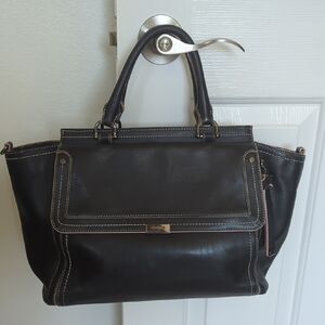 Brahmin Leather Galveston Satchel